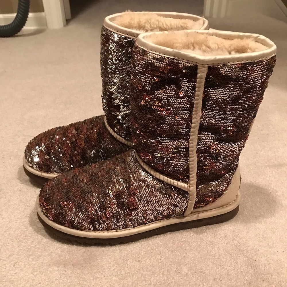 UGG BOOTS classic short SPARKLES